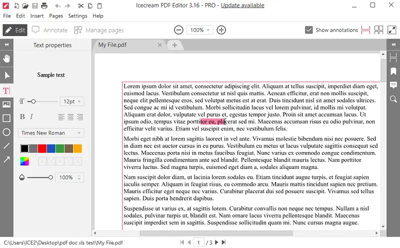 How to open a PDF with PDF Editor 3