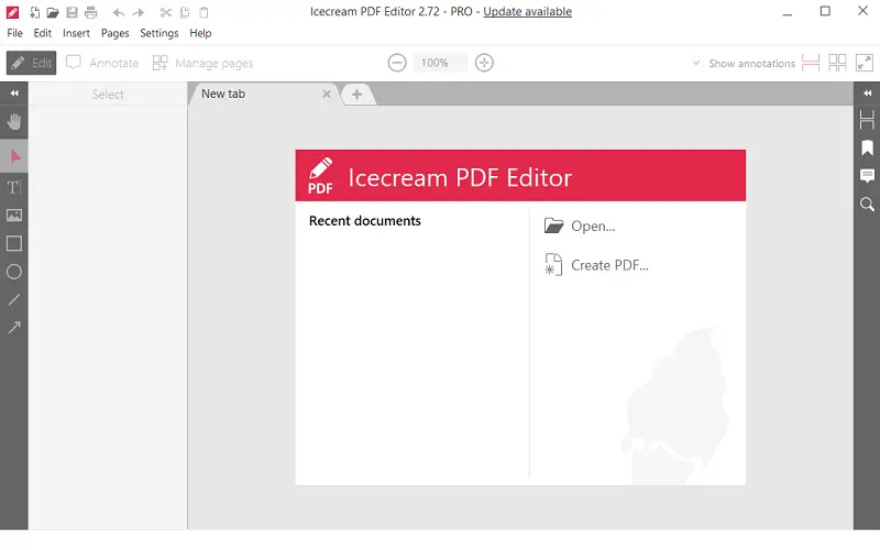Icecream PDF Editor 1