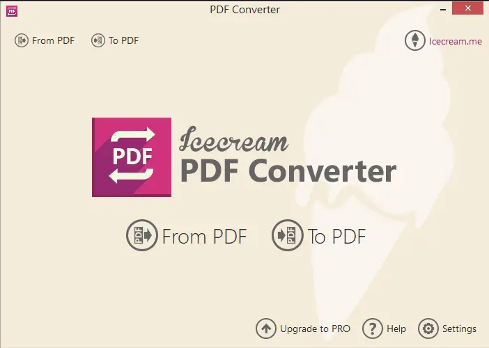 Icecream PDF Converter 1
