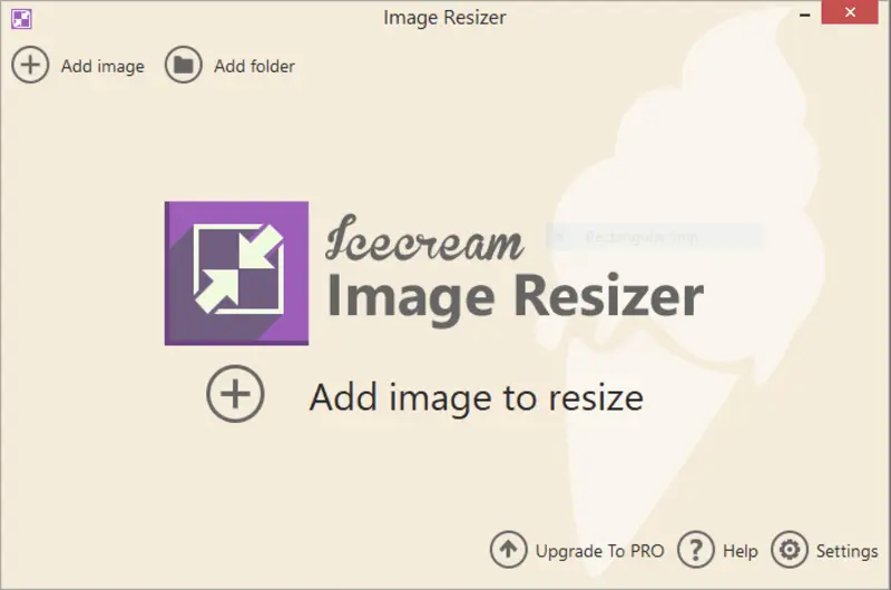 Free photo resolution changer - Icecream Image Resizer