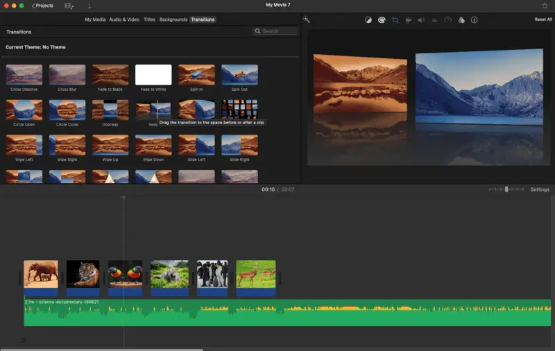 iMovie 7