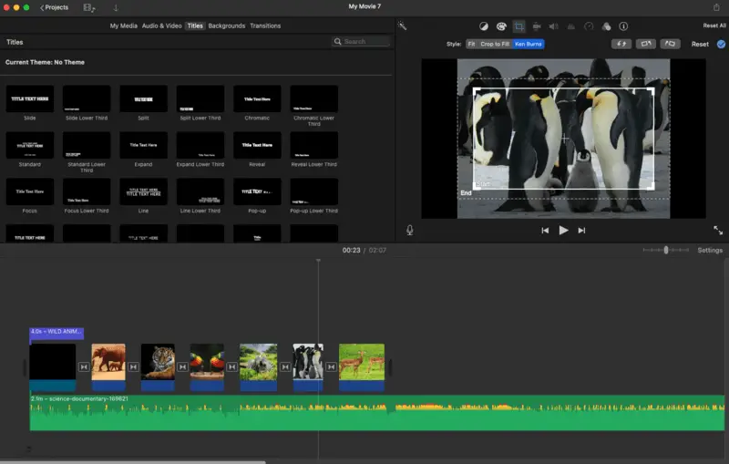 iMovie 9