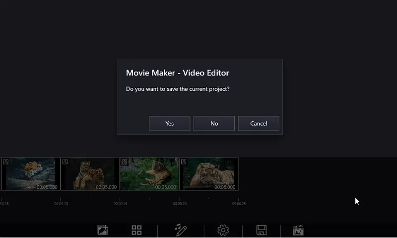 Windows Movie Maker 7.