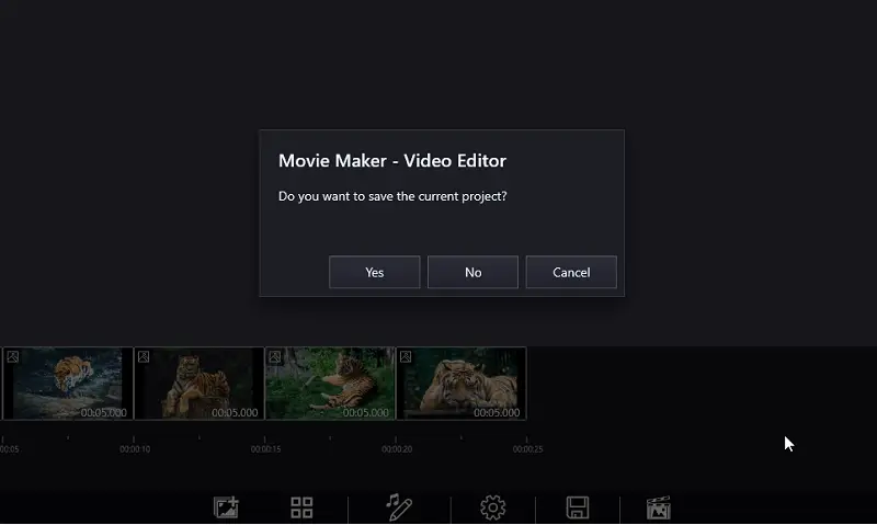 Windows Movie Maker 7。