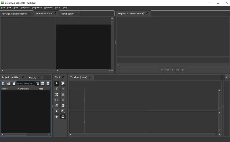 Olive - iMovie program for Windows