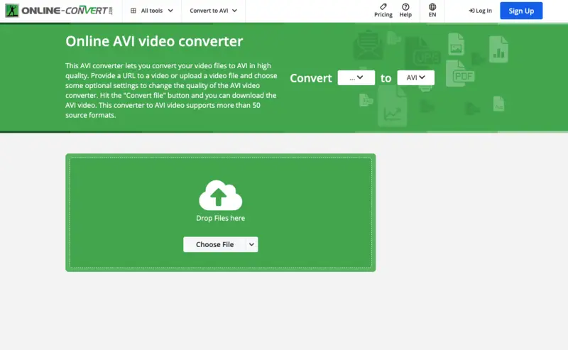 Convert video online for free