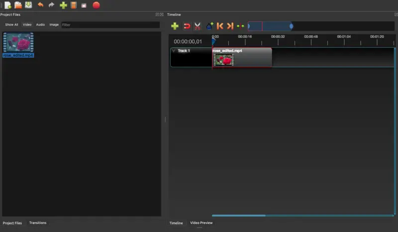 Split MP4 video file into parts - OpenShot