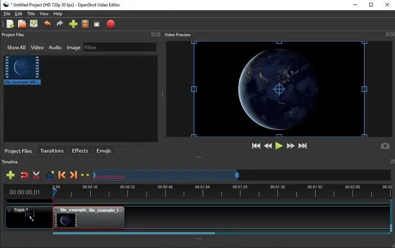 OpenShot - free MKV video editor