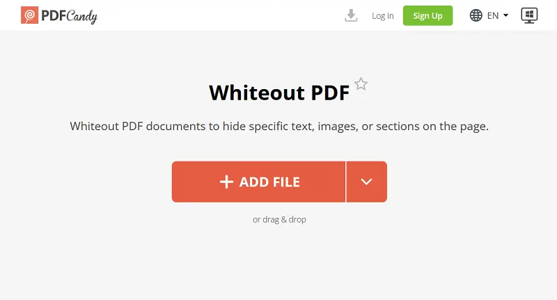 How to white out on a PDF online How to white out on a PDF online
