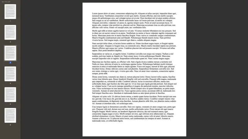 Cut pages from a PDF on Mac