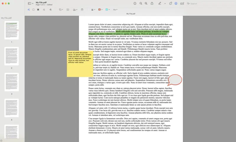 PDF annotator for Mac
