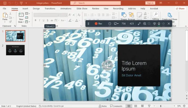 How to record PowerPoint with audio with Icecream Screen Recorder