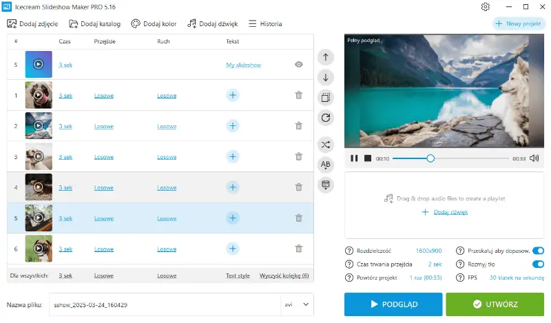 Icecream Slideshow Maker