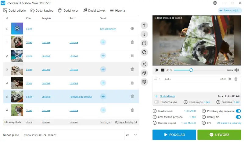 Narzędzie audio