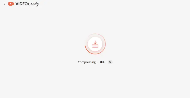 How to compress MOV file online using Video Candy website