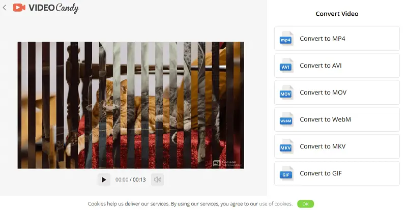 Free online video converter interface Free online video converter interface