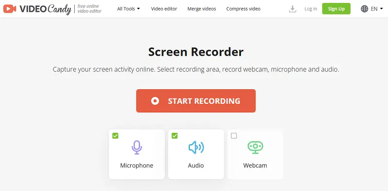 Video candy interface