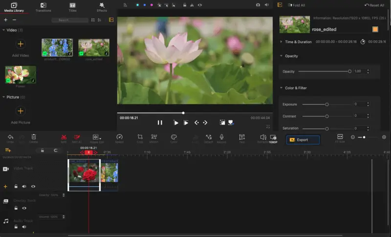VideoProc Vlogger - capable iMovie for Windows alternative