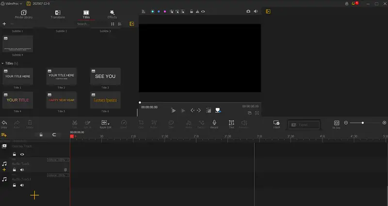 VideoProc Vlogger transitions VideoProc Vlogger transitions