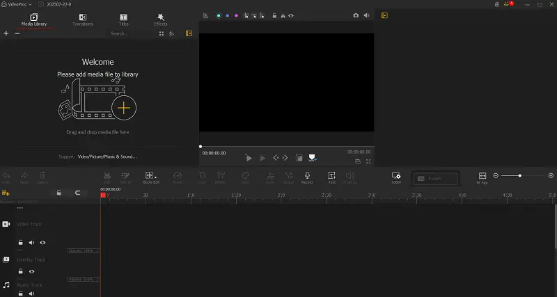 Free image editor interface