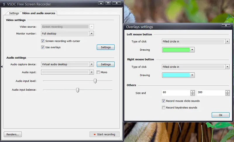 How to take a video on computer with VSDC