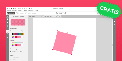 Gratis PDF bewerken