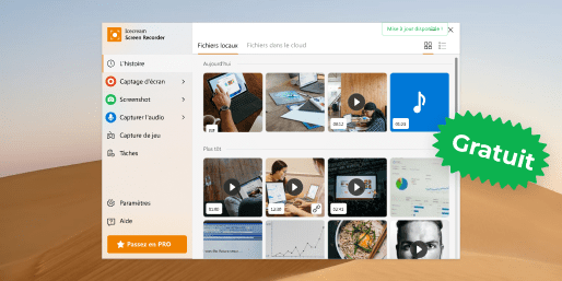 Enregistreur vidéo gratuit
