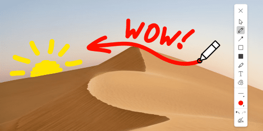 녹화에 주석을 달고 편집하세요