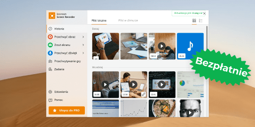 Darmowy program do nagrywania ekranu
