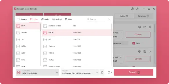Aplicativos online para converter vídeos do em divertidos