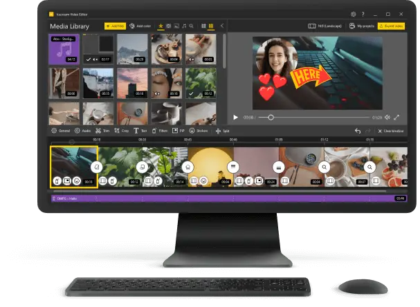 Video-Editor desktop