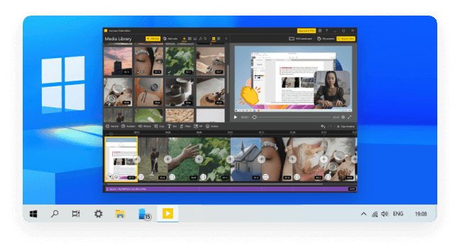 Programm für Video bearbeiten für Windows 10 