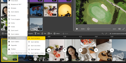 Transizioni spettacolari