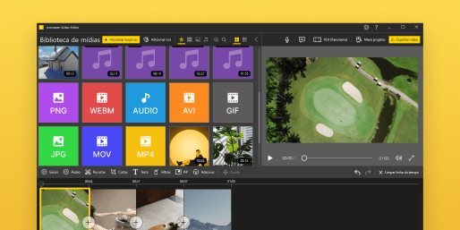 Formatos compatíveis
