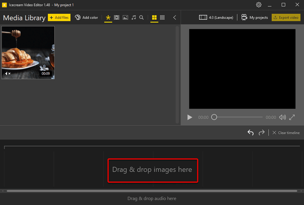 Add video to video timeline
