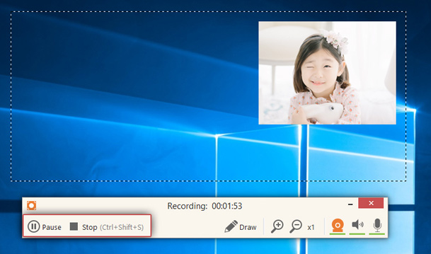 Stop webcam recording Stop webcam recording